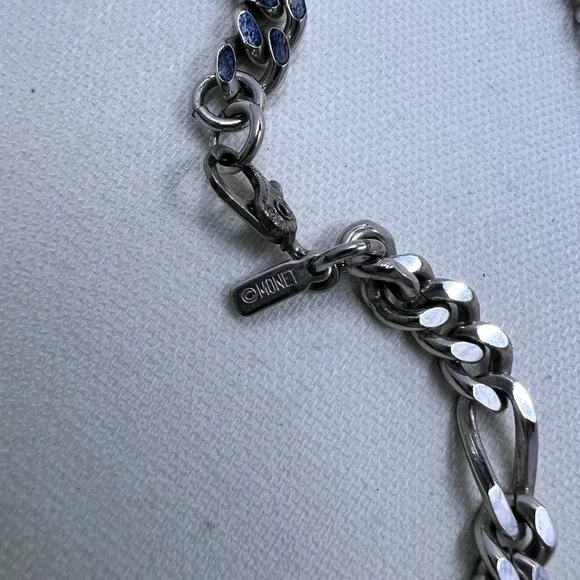 Monet – Figaro Link 30” Silver-Tone Chain Necklace - Picture 4 of 6